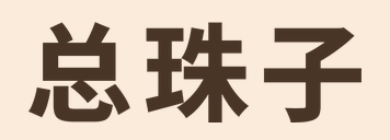 总珠子